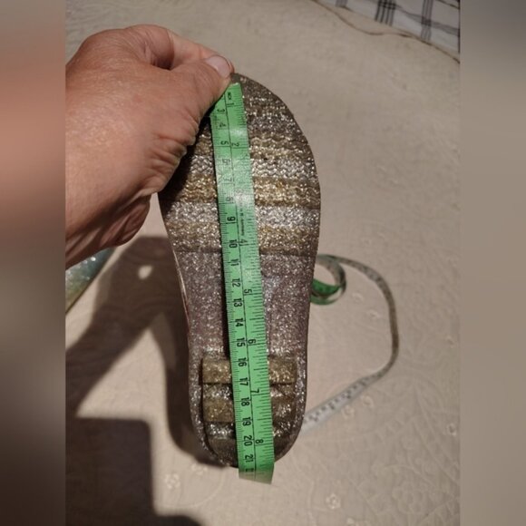 Sparkly Multicolor Kids Rain Boots - Picture 8 of 8